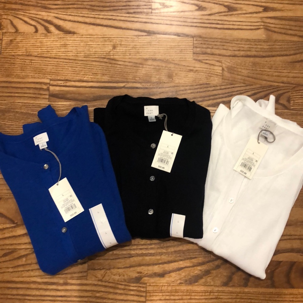 3 A New Day Cardigan Sweaters Sz large